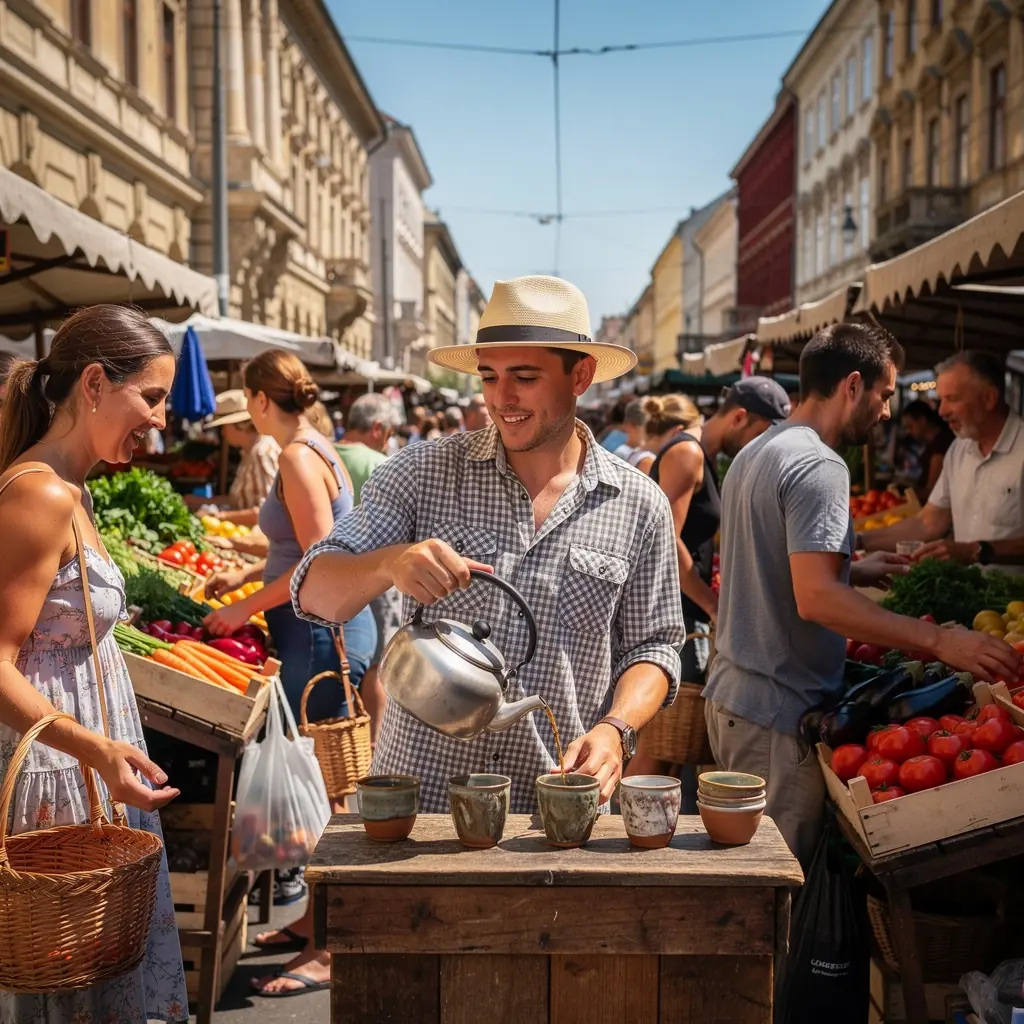 Egyedi teázási élmény, sárgarépa magokból készült infúzióval.
